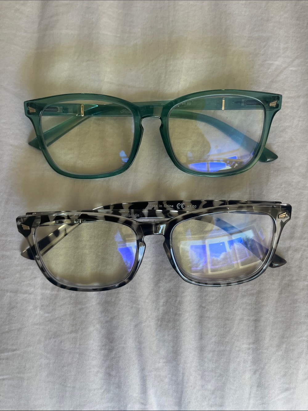 Blue Light reading Glasses Classic Square Frames